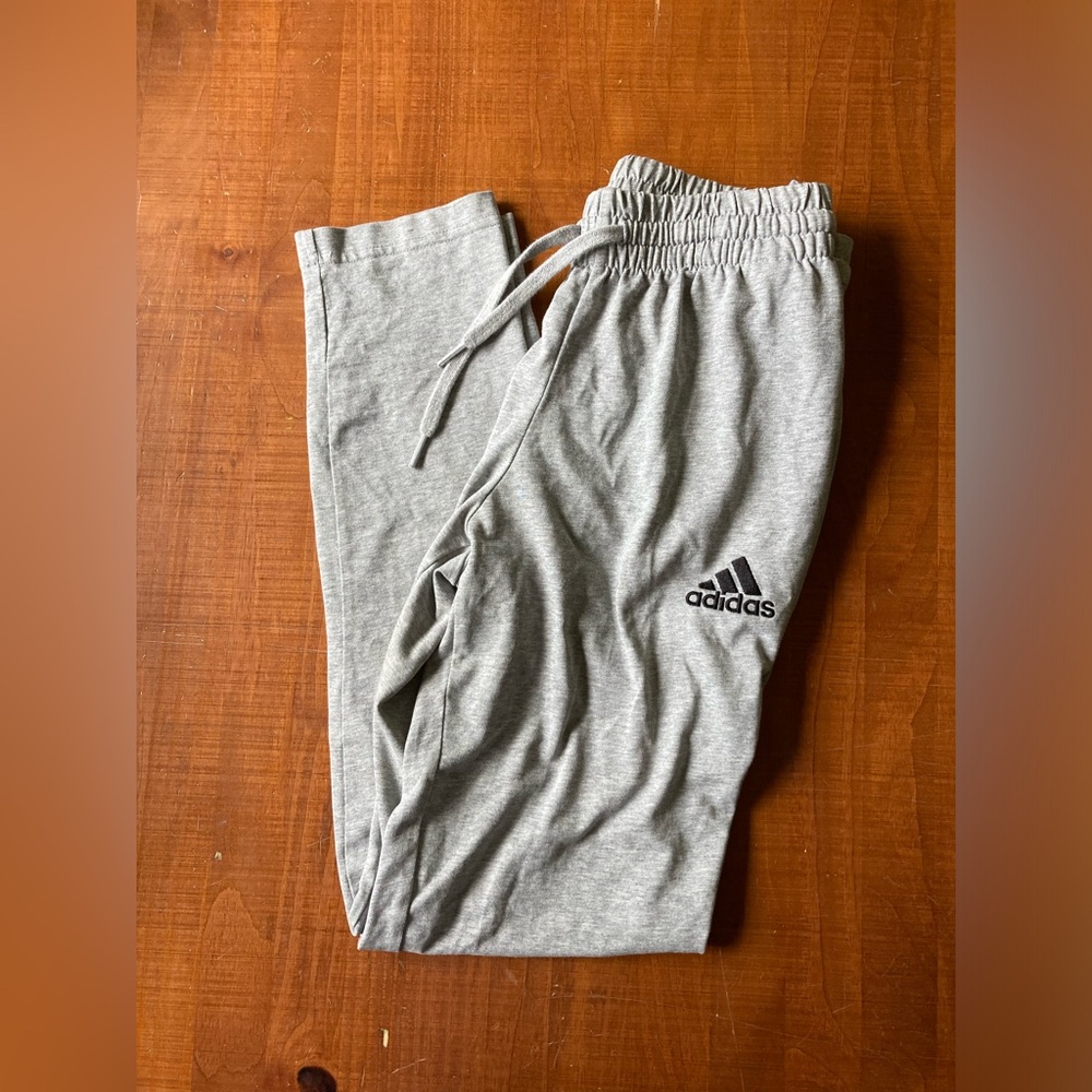 Grey adidas joggers